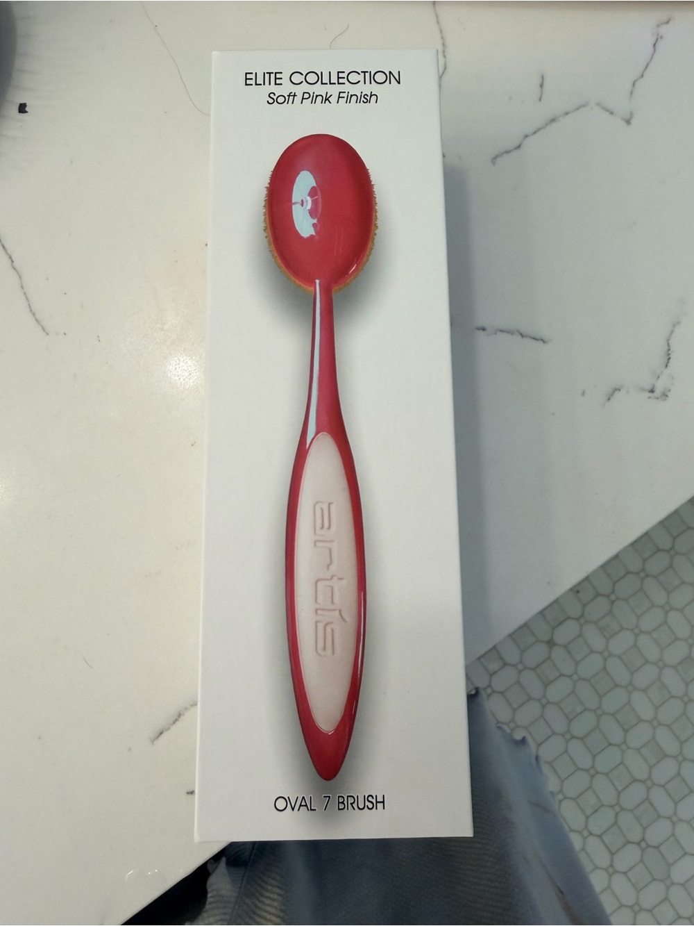 Artis Elite Collection Oval 7 Pink Finish Makeup Brush - New in box